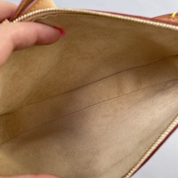 🌸SOLD🌸Louis Vuitton Vintage Pink Monogram Cherry Blossom Pochette Accessories - Picture 14 of 16